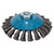 BOSCH Pletena pljosnata četka 115, čelična 2608622058, 115 mm, 0,5 mm, M14