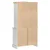 Kreveta Corona Bijelo 100 x 48,5 x 179 cm Čvrsto borovo drvo