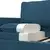 Set sofe 2 pcs Plava Baršun
