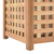 Skrinja za perilo iz trdne orehovine 77,5x37,5x46,5 cm