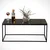 Hanah Home Klub sto Cosco 95x43x55cm Crno-Beli
