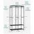 Songmics omara 40x945x180 cm Črna