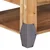 vidaXL Klubska mizica 110x55x45 cm trden akacijev les