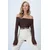 Trend Alacati Stili Ženska bluza Alc-X14579, Braon