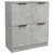 Komoda siva boja betona 60x30x70 cm od konstruiranog drva