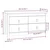 Vidaxl TV omarica medeno rjava 100x40x54 cm trdna borovina