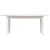 Shumee Klubska mizica bela 110x55x45 trdna borovina, (20711368)