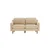 ATELIER DEL SOFA 2-Seat Sofa Robin 2 Sand Walnut