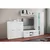 MID.YOU Dnevni Regal Usilo L, Bela, 4-Delni