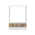 Hanah Home kuhinjski element Minar 4114, 60 cm, beli / dore