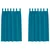 Zavjese za blackout s prstenovima 2 pcs Tirkizna 175 x 140 cm