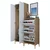 Hanah Home ormar za predsoblje EA137 2871, 120 cm, orah / beli