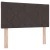 Vidaxl Postelja boxspring z vzmetnico Temno rjava 90 x 190 cm