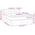 Vidaxl Box spring postelja z vzmetnico taupe 140x190 cm blago