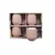 PORCELAN ŠOLJA 320ml 4/1 (SILV/ROZE) RXG-N26002C