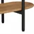 vidaXL Ročno izdelana končna miza Teak rjava 90 x 30 x 75 cm