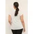 KAFFE CURVE Majica bela
