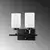 Hanah home Zidna lampa E27 Socket