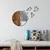Atelier Del Sofa Zidna dekoracija Tree And Birds 2, Crna