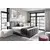 Boxspring postelja Viena - 200x200 cm