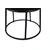 Venture Design Puf Petra 45.5x46.5 cm črn
