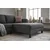 Atelier del Sofa Ugaona garnitura Kale Linen 258x83x181cm Antracit