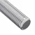 Navojni štap 2 pcs Srebrno 6 x 170 mm Čelik