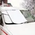 Windshield Sunshade with Magnet (145x95cm)