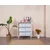 Hanah Home Komoda Goose, 90x105x41 cm, Bela