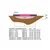 Vgradni trampolin Silhouette Ground (O 244cm)