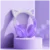 hoco. Slušalice bežične sa mikrofonom, Bluetooth - W42 Cat Ears, Purple Grape