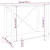 Konzolni stol 110x38x75 cm od konstruiranog drva