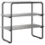 Konzolna stolica Siva Sonoma 60 x 41 x 75 cm Konstruirano drvo
