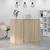 Recepcijski stol 135x50x103,5 cm od konstruiranog drva