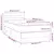 Vidaxl Box spring postelja z vzmetnico LED svetlo siva 80x200 cm blago