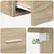 Umivaonik s policom Hrast sonoma 49,5 x 41 x 62,5 cm