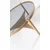 Hanah Home Sto za dnevnu sobu Clover, 100x46 cm, Smeđi