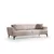 Atelier del Sofa Trosed na razvlačenje Hamlet 95x77x230cm Bež