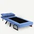 Atelier del Sofa Fotelja Sando 175x60?cm Plava
