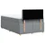 Vidaxl Boxspring postelja z vzmetnico svetlo siva 120x190 cm blago