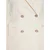 TWINSET Suknjič 241TP2560 Écru Oversize