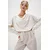 Trend Alacati Stili Ženska bluza dugih rukava Alc-X13126, Krem