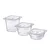 ARAVEN Gastronorm posoda GN 1/6, polikarbonat, globina: 65 mm, prostornina: 1 l