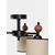 Opviq luster Neptun Wood 3, 3 × E27, crni / braon