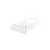 Woody Fashion Double Bedstead K01 - White (150 x 200)