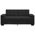 Vidaxl Dvosed črne barve 180x77x82 cm žamet