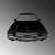Wallity Zidna dekoracija Holden Monaro GTS 350 (1974), 60 x 42 cm, Crna