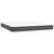 Krevet box spring s madracem LED tamnosivi 180x200 cm baršun