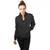 Womens Diamond Quilt Nylon Jacket Black