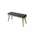 Hanah Home Klupa Vina Mini 1053, 90x46x33 cm, Antracit